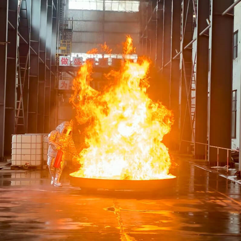 PLENT & SXFIREPRO Trialuri complete pe câmpul noului produs de spumă de incendiu