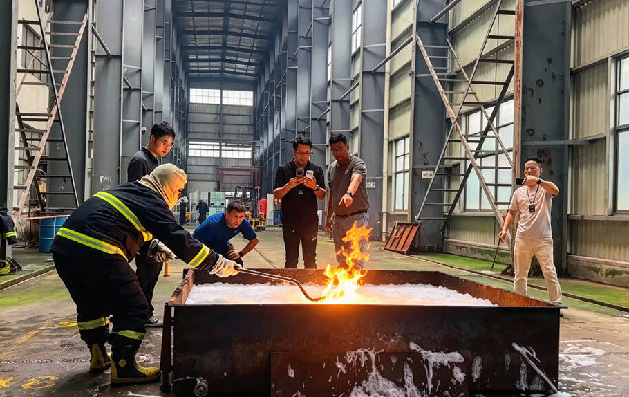 Concentratul nostru de spumă SFFF fără fluor este listat UL!